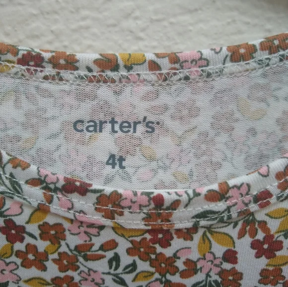 Carter's 2 Pack Jersey Dresses 4t - Picture 6 of 8